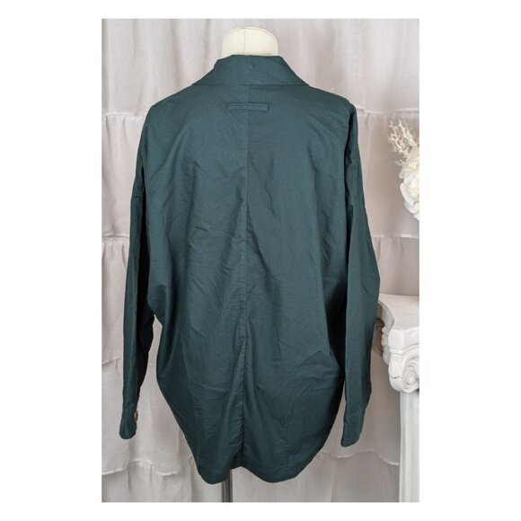 Cara Cara Forest Green Oversized Jacket Size M NWOT - Picture 4 of 8